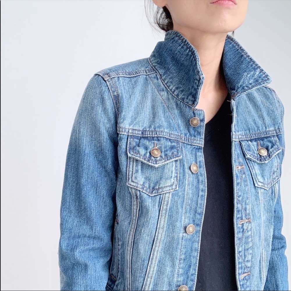 DENIM JACKET BLUE - Picture 4 of 8